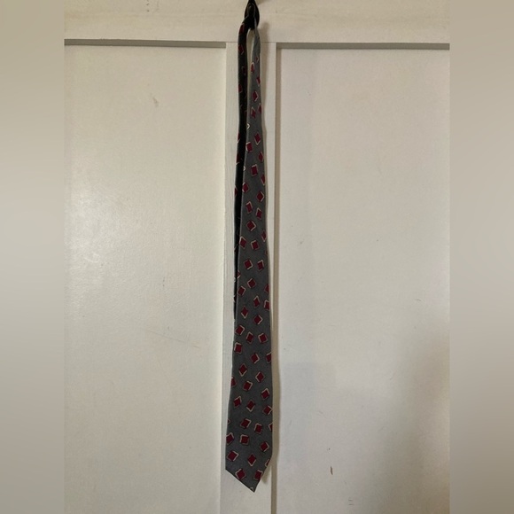 Charing Cross hand finished 100% silk tie made in USA RN 17899 - Picture 2 of 7